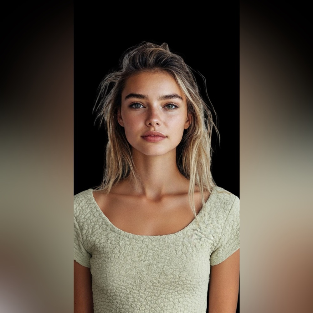 Anthropologie Pop corn 3D texture top